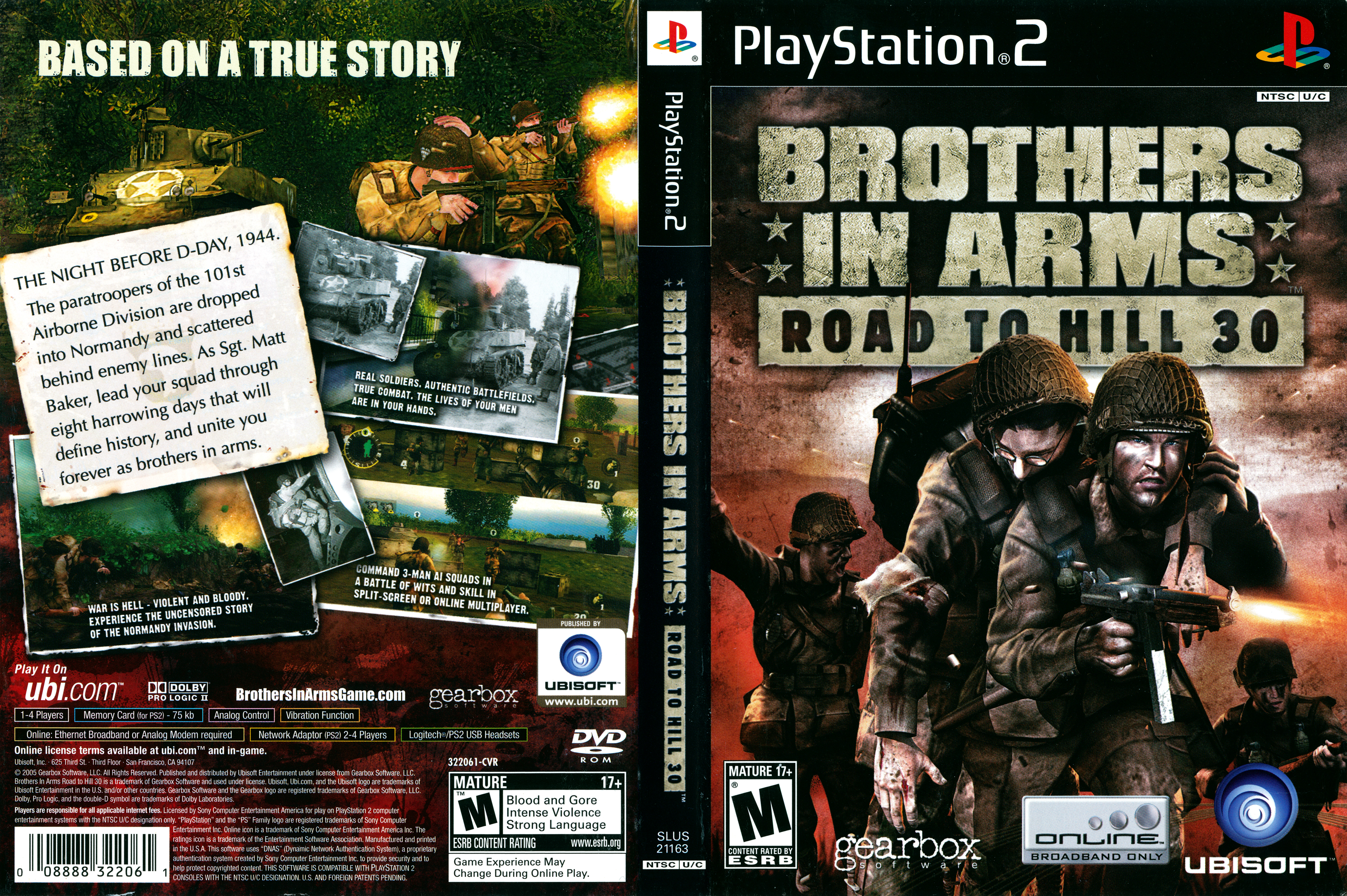 Brothers In Arms - Road To Hill 30 [SLUS 21163] (Sony Playstation